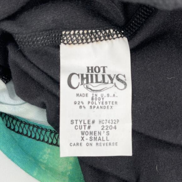 Hot Chillys Base Layer Top Womens XS Multicolor‎ Tie Dye - Picture 5 of 7